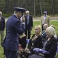 Colonel saluting